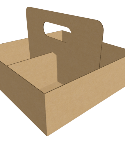 Tray box with handle mockup 120221