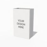 Paper shopping bag mockup