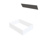 Magnetic gift box mockup
