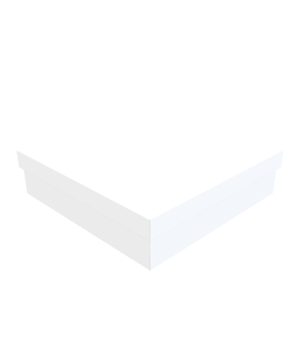 Gift box with lid mockup