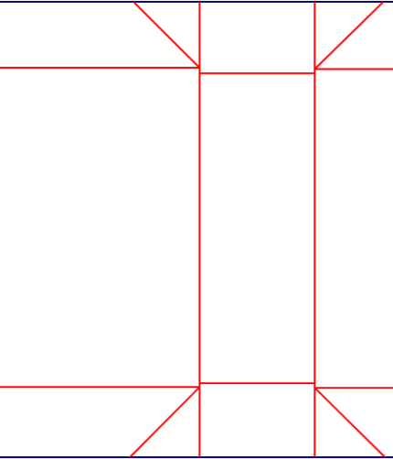 Paper surprise gift box mockup