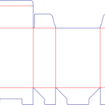 Tuck end mailer box packaging mockup