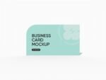 Business card mockup