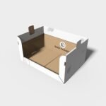 Display boxes multi-layer counter display mockup 175130