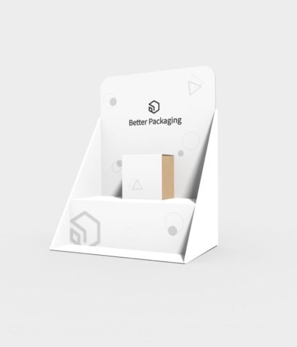 Display boxes/stands triangle double-layer mockup 175210