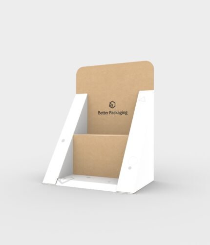 Display box/shelf double layer wide brim mockup 175220