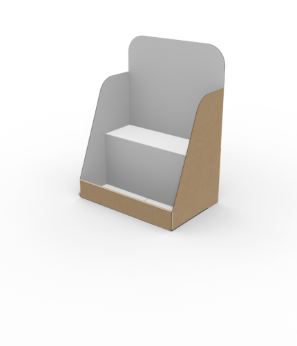 Counter display box stage counter display box mockup 175310