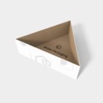 Triangle boxes polygonal mockup 180010