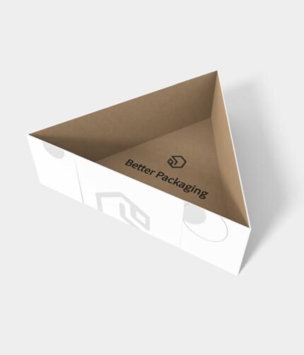 Triangle boxes polygonal mockup 180010