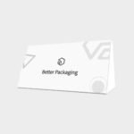 Polygonal boxes ladder-type angled mockup 180071