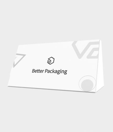 Polygonal boxes ladder-type angled mockup 180071