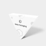 Polygonal boxes regular triangle lock inserts mockup 180082