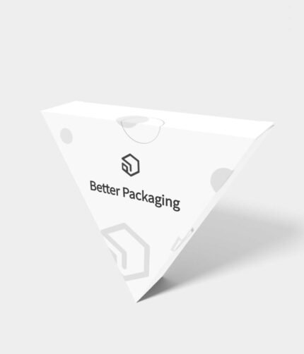 Polygonal boxes regular triangle lock inserts mockup 180082