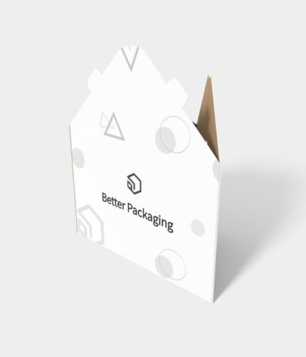 Polygonal boxes triangle double snap locks mockup 180101