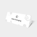 Polygonal boxes triangle adhesive mockup 180120