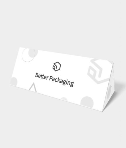 Polygonal boxes triangle adhesive mockup 180120