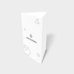 Polygonal boxes zipper adhesive bottom mockup 180143