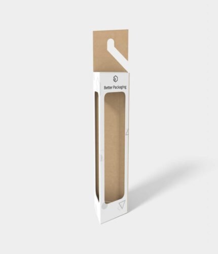 Polygonal boxes hooks with window mockup 180201