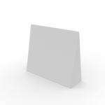 Packaging polygonal boxes triangle mockup 180250
