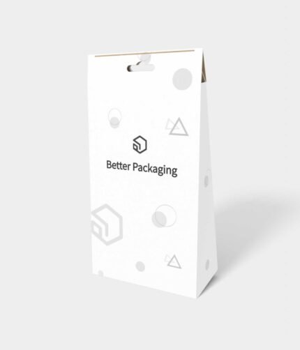 Polygonal boxes triangle cone mockup 180280