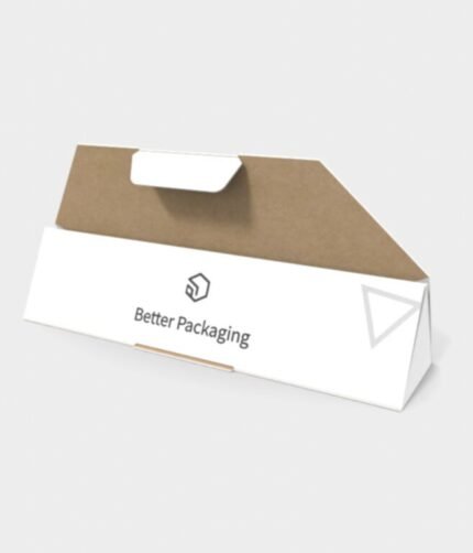 Polygonal boxes triangle lock inserts mockup 181040