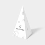 Polygonal boxes cone bottom lock inserts mockup 181060