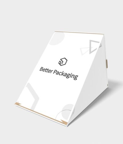 Polygonal boxes triangle folio mockup 181091