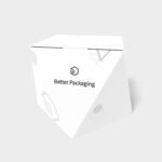 Polygonal boxes triangle eight edges mockup 182021