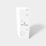 Polygonal boxes rhombus positive mortise lock mockup 183011