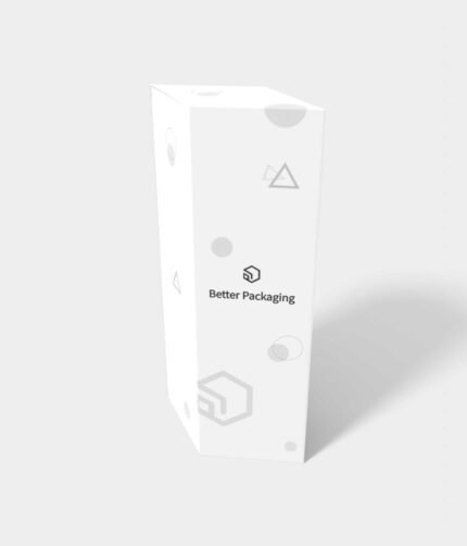 Polygonal boxes rhombus positive mortise lock mockup 183011