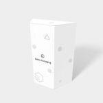 Polygonal boxes trapezoid swing top mockup 188010