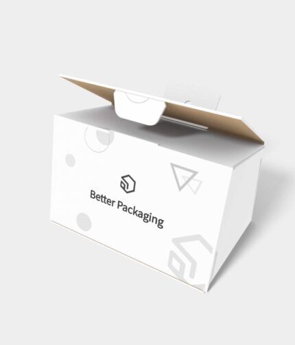 Polygonal boxes interlocking buckles folio mockup 188030