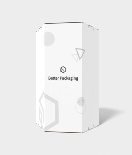 Polygonal boxes hexagonal security buckles mockup 188100