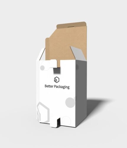 Polygonal boxes pentagon snap lock mockup 188170