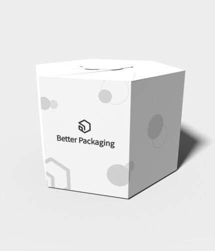 Polygonal boxes hexagonal rotated mockup 188180