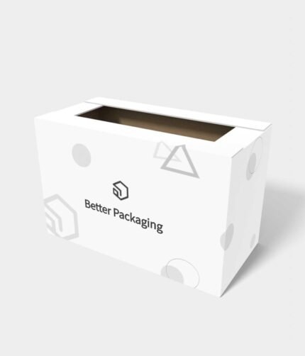 0209 regular paper shipping cartons mockup