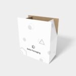 0203 international standard shipping cartons mockup