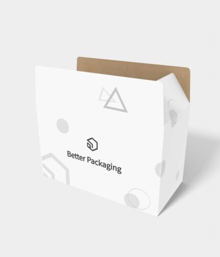 Shipping cartons flat top mockup
