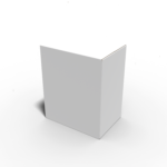 Shipping cartons with 6 grid inserts mockup