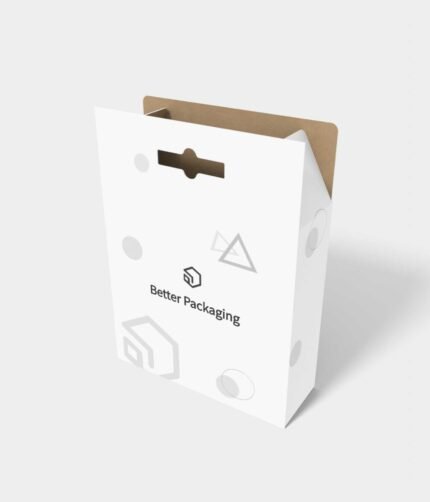Cartons suitcases paper mockup 204010