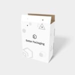 Paper bag with rope lock inserts bottom buckles mockup 220023