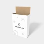 Tote bags zipper tuck front box mockup 221010