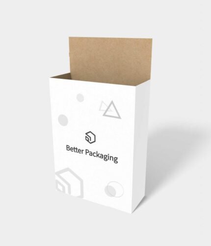 Tote bags zipper tuck front box mockup 221010