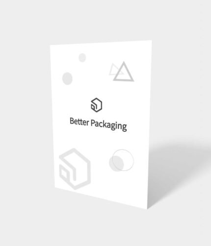 Standard greeting card mockup