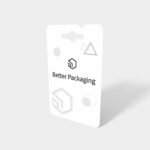 Tag with arc single hole mockup