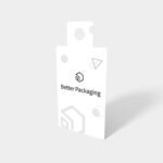 Rectangular clothing label mockup