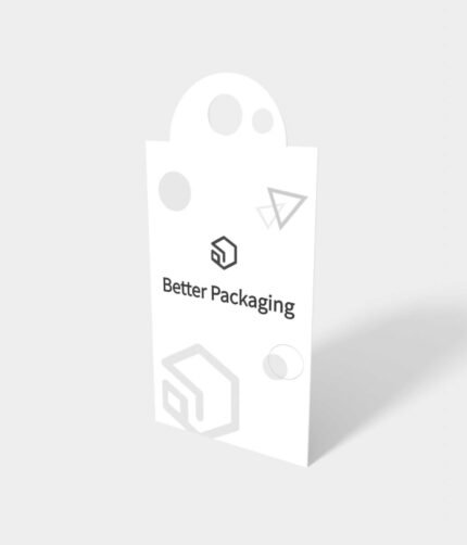 Polygonal tag mockup