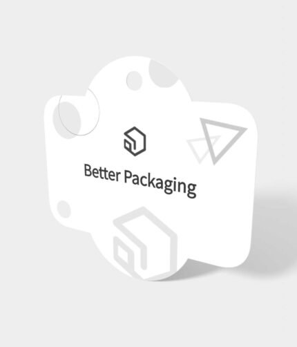 Polygonal label mockup
