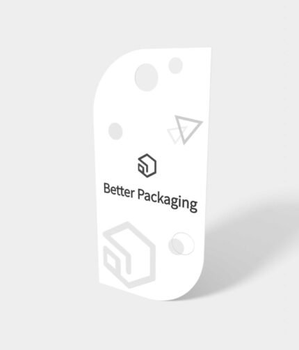 Polygon label mockup