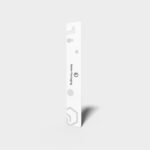 Rectangle hang tag with hook mockup